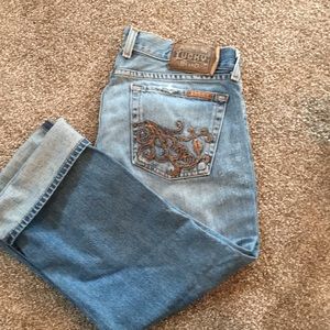 Size 8 lucky Brand jean capris